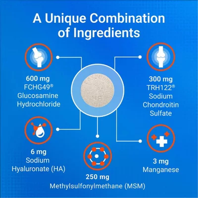 Nutramax Cosequin Maximum Strength Joint Health Supplement for Dogs with MSM and Hyaluronic Acid, 180 Chewable Tablets