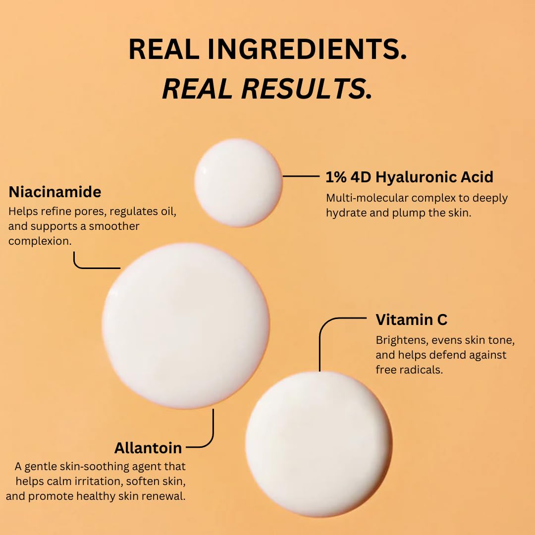 Ravel Ultra-Light Sunscreen SPF 50 for oily skin | 1% Hyaluronic + Vitamin C SPF 50 PA++++ | Sunscreen SPF 50 for combination skin | Blue Light Protection | Non-Greasy, No White Cast | 50ml for Dry & Acne-prone Skin