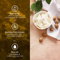 USTRAA Moisturising Cream - Oily Skin - 100g | Long-lasting moisturization & Hydration | Quick Absorption | with Shea Butter | No Parabens, No Mineral Oils