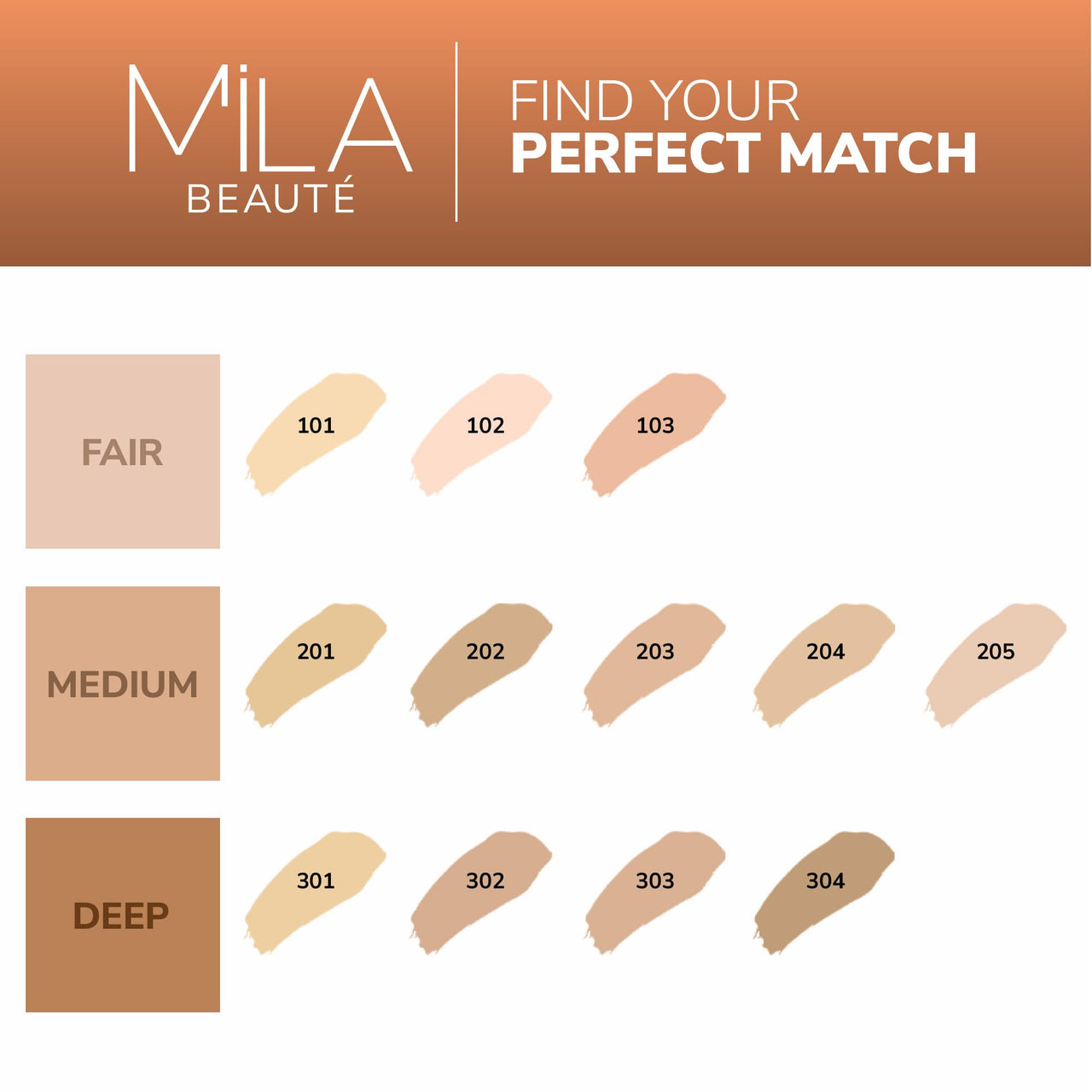 Mila Beauté Longwear Weightless Foundation | Matt Finish With SPF 15 and Vitamin E | Water Resistant Buildable Formula & Super Light | Liquid Foundation | Shade - (102 Ivory, 30ml)