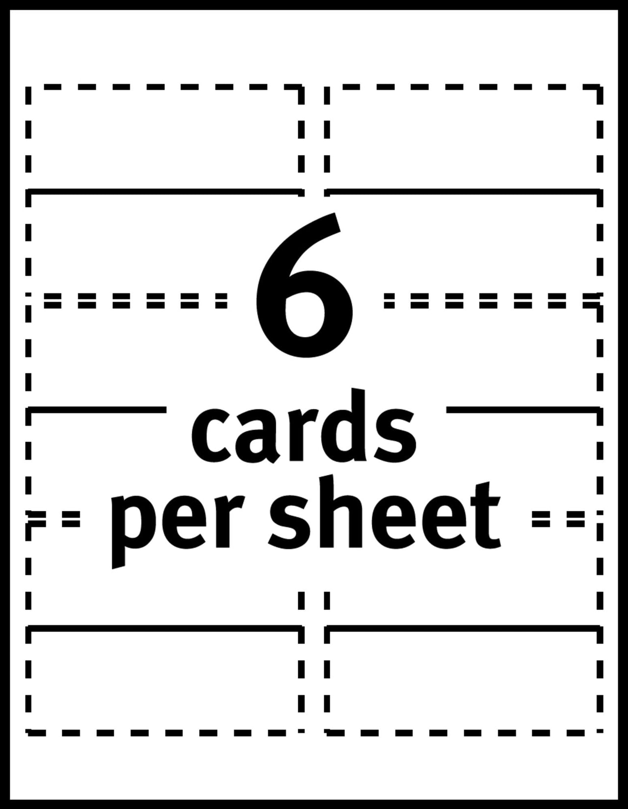 Avery Printable Place Cards with Sure Feed Technology, 1-7/16" x 3-3/4", Textured White, 150 Blank Place Cards for Laser or Inkjet Printers (05011)