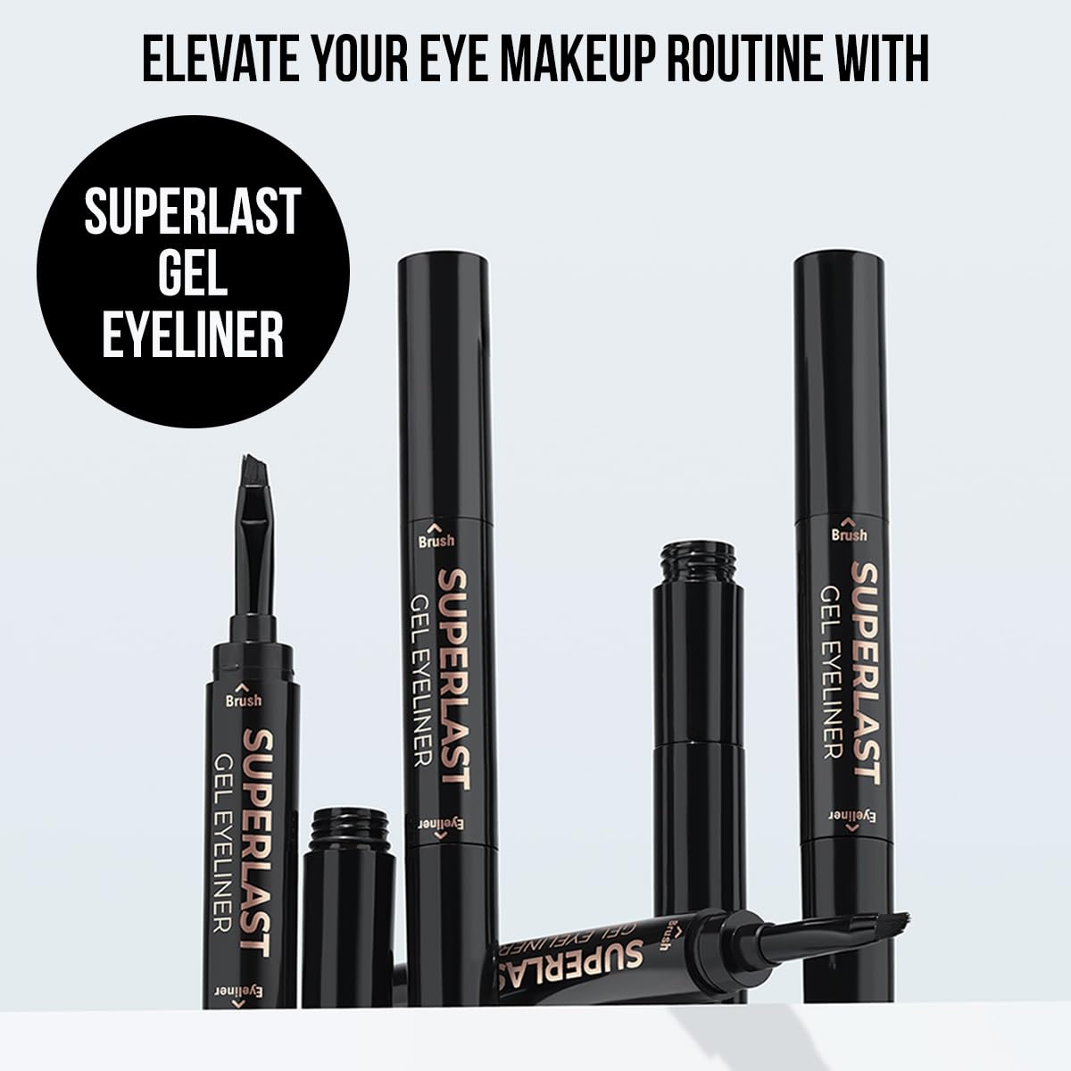 Insight Cosmetics Superlast Gel Eyeliner| Intense Matte Finish | Quick Drying |Smooth Application | Waterproof | Smudgeproof (GEL-07)