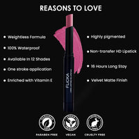 FLiCKA High Drama Matte Lipstick Guilt & Lip Liner Dubai Combo | 05