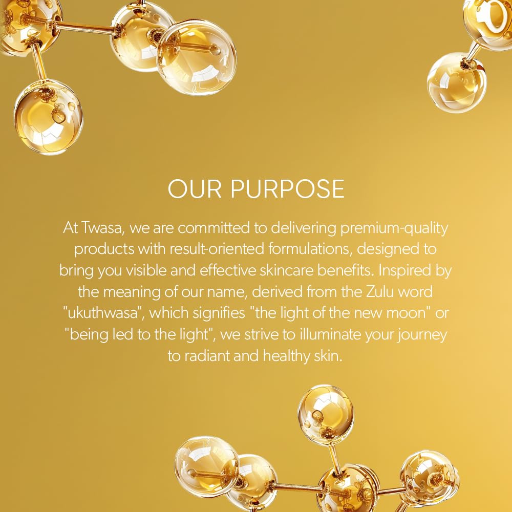 Twasa Glutathione Serum Face Wash for Glowing and Brightening Skin | Face Wash For Even Skin Tone, Reduce Dark Spots & Pigmentation Support | For Women & Men | 100ml