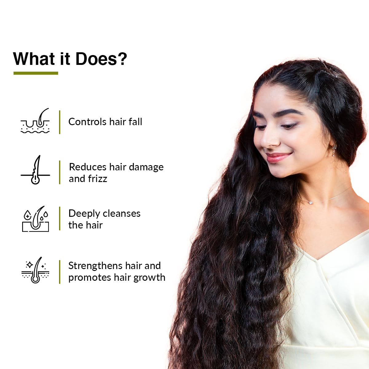 Fixderma Kairfoll Anti Hairloss Shampoo | Shampoo for Hair Fall Control | Anti-Dandruff Shampoo | Hair Shampoo for Women & Men - 200 ml