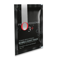 O3+ Power Brightening Bubble Sheet Mask for Deep cleansing and glowing skin (30gm,Pack of 1)