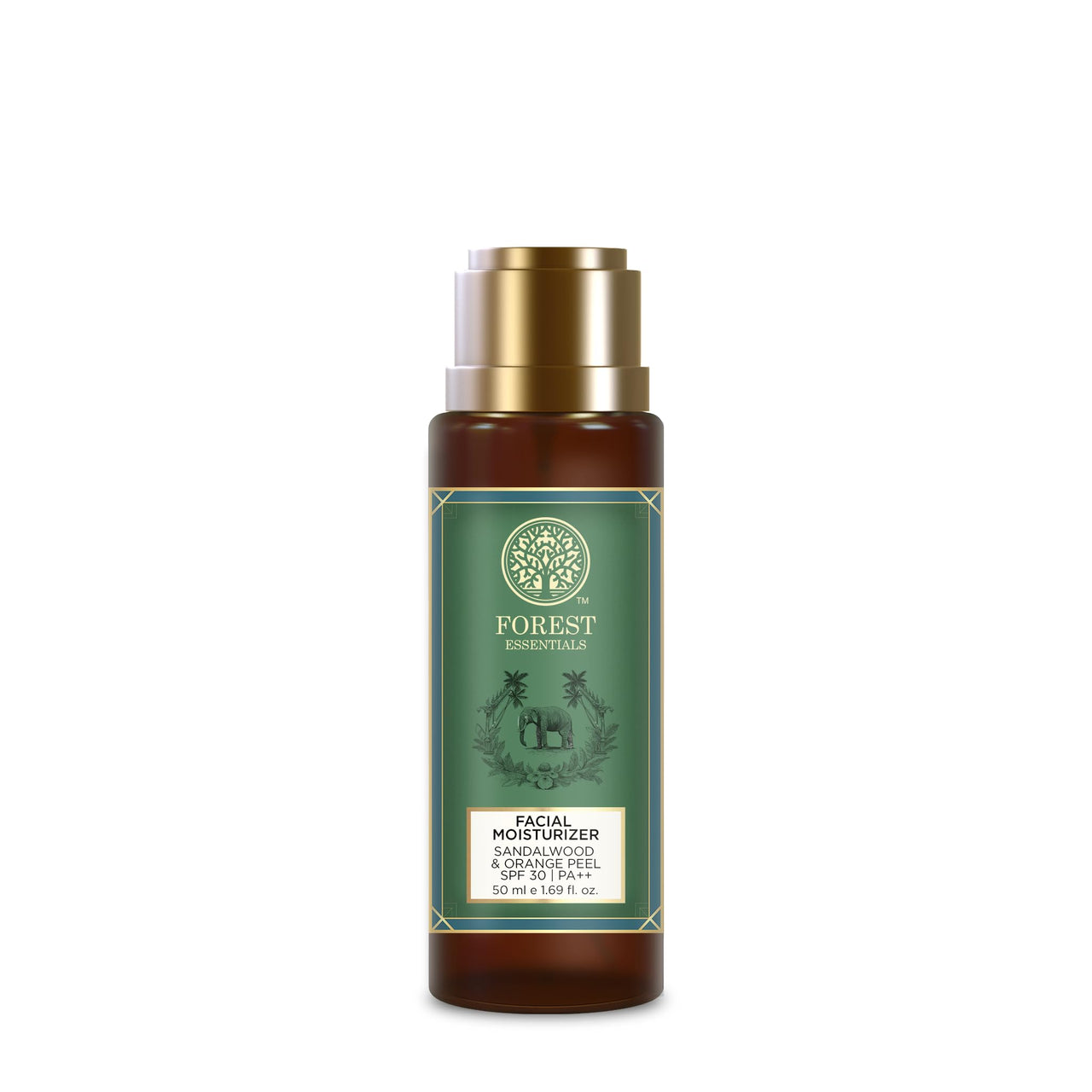 Forest Essentials Essentials For Him, Sandalwood & Orange Peel Spray Luxurious Gift Set For Men With Face Wash, Face Moisturizer, Special Occasion And Birthday Gift For Him, 3 Piece Gift Set
