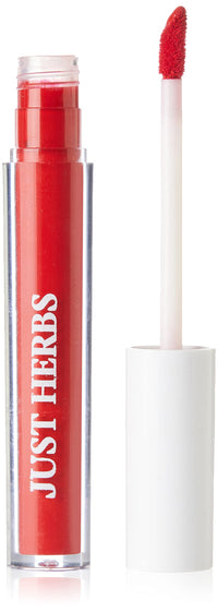 Just Herbs Liquid Sindoor Long Lasting Quick Dry 5g (Ruby Red) & Just Herbs Retractable 2 in 1 Herbal Eyeliner + Kajal - Black 0.3g Combo