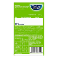 Tetley Loose Green Tea Leaves 250g, Classic Flavour, Immune With Added Vitamin C, Makes 200 Cups, Long Leaf Tea, 5X Antioxidants As An Apple