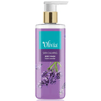 Olivia Body Wash, Skin Calming Shower Gel With Sweet Lavender 250Ml - Free From Paraben, Silicone, Harmful Chemicals
