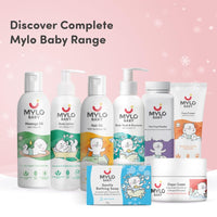 Mylo Baby Diaper Rash Cream 50gm | Prevents and Heals Rashes | With 15% Zinc Oxide | Care with Aloe Vera, Almond Oil & Vitamin E