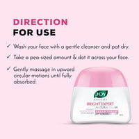 Joy Brightening Face Cream with SPF 25 PA+++ & Niacinamide - Ultra Light & Non Sticky | Summer Face Cream For Natural Glowing Skin & Sun Protection 50ml