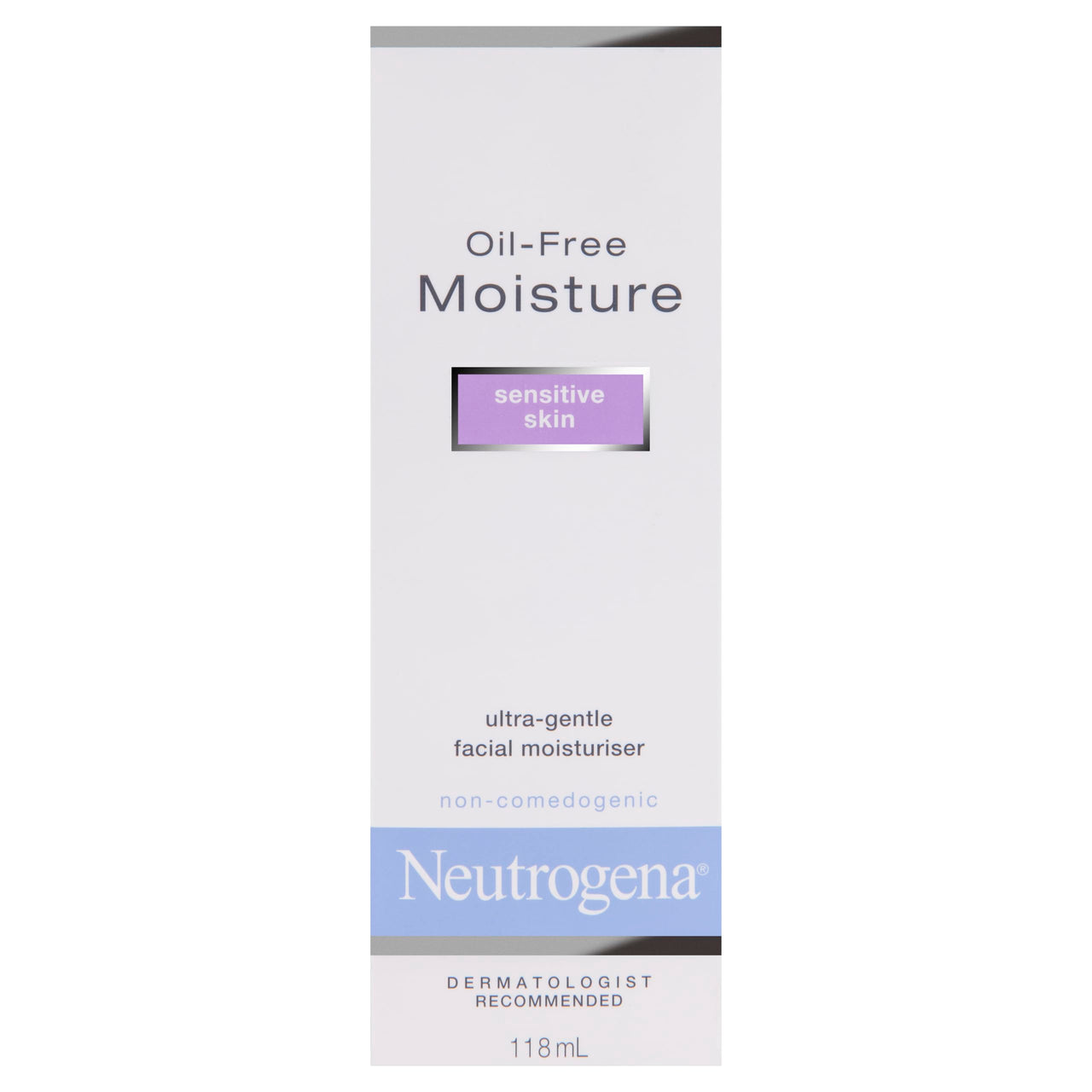 Neutrogena Oil Free Moisture, Sensitive Skin, 4 Oz
