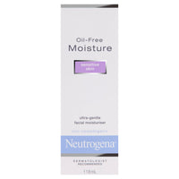Neutrogena Oil Free Moisture, Sensitive Skin, 4 Oz