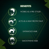 Urbangabru Hair Volumizing Powder Wax (10 GM) + Hair Serum (100 ML) - Hair Styling Combo Kit