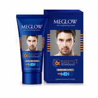 Meglow | Skin Brightening & Whitening Cream For Men with Vitamin E | Reduces Dark Spots, Prevents Pigmentation, & Evens Tone | Pack of 3 (50g each)