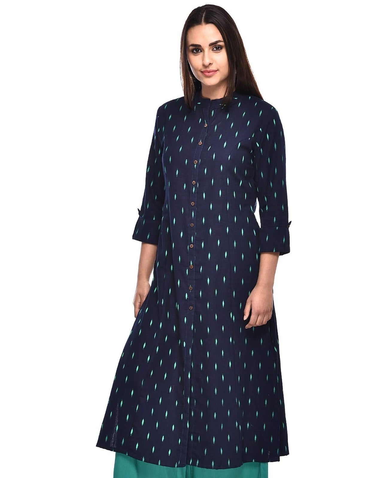 Pistaa's  Women's  Cotton Regular Kurta