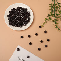 45pcs 8mm Natural Stone Beads Red Garnet Beads Energy Crystal Healing Power Gemstone for Jewelry Making, DIY Bracelet Necklace