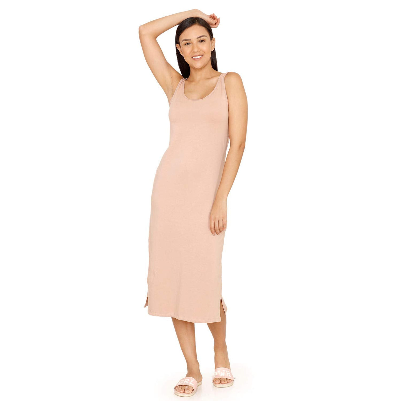 Zivame Women's  Cotton Shaping Full Slip