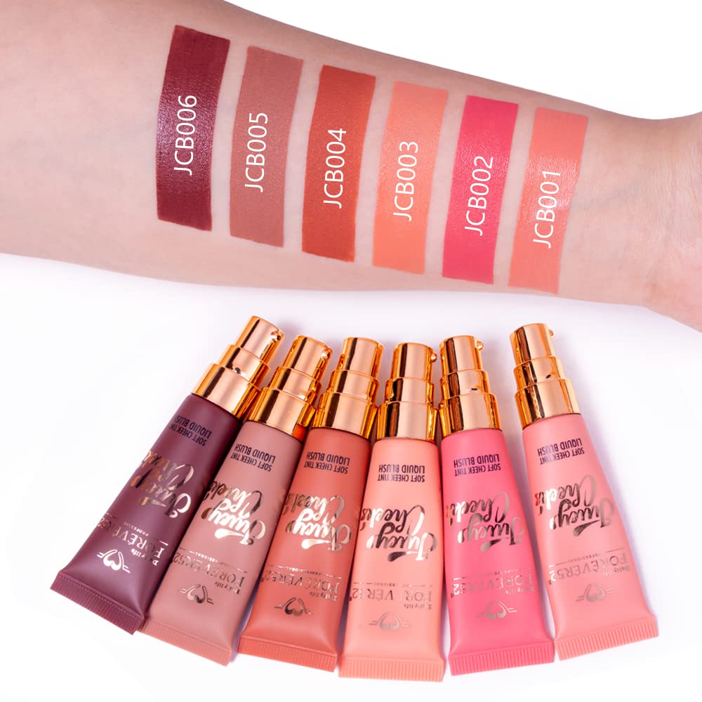 Daily Life Forever52 SOFT CHEEK TINT LIQUID BLUSH,Long Lasting With Lightweight formula For Perfect Face Makeup JCB006