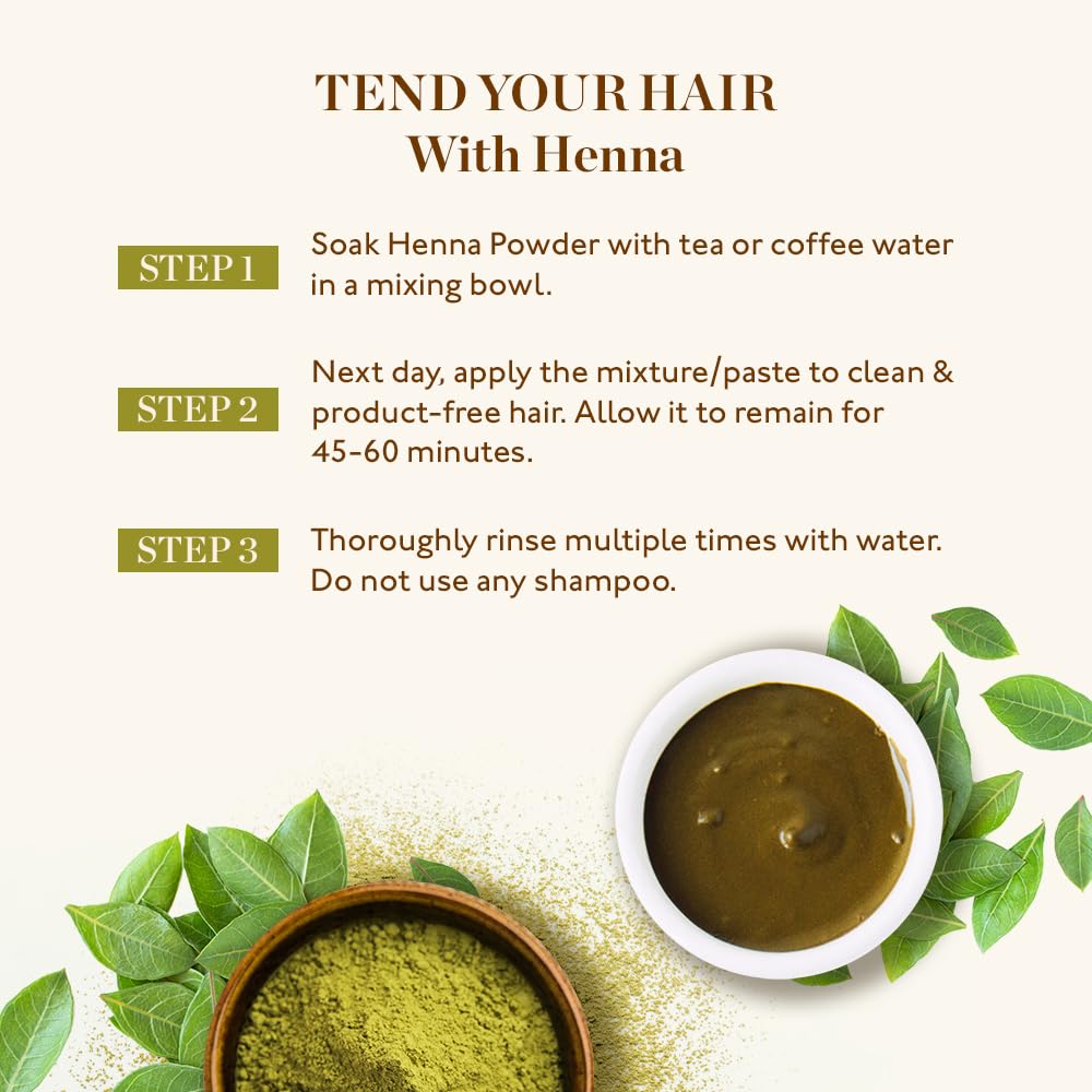 Kama Ayurveda ITM01361 Organic Hair Color Kit, Hair Color, Henna Powder and Indigo Powder, 200g - Multicolor (Pack of 1 each)