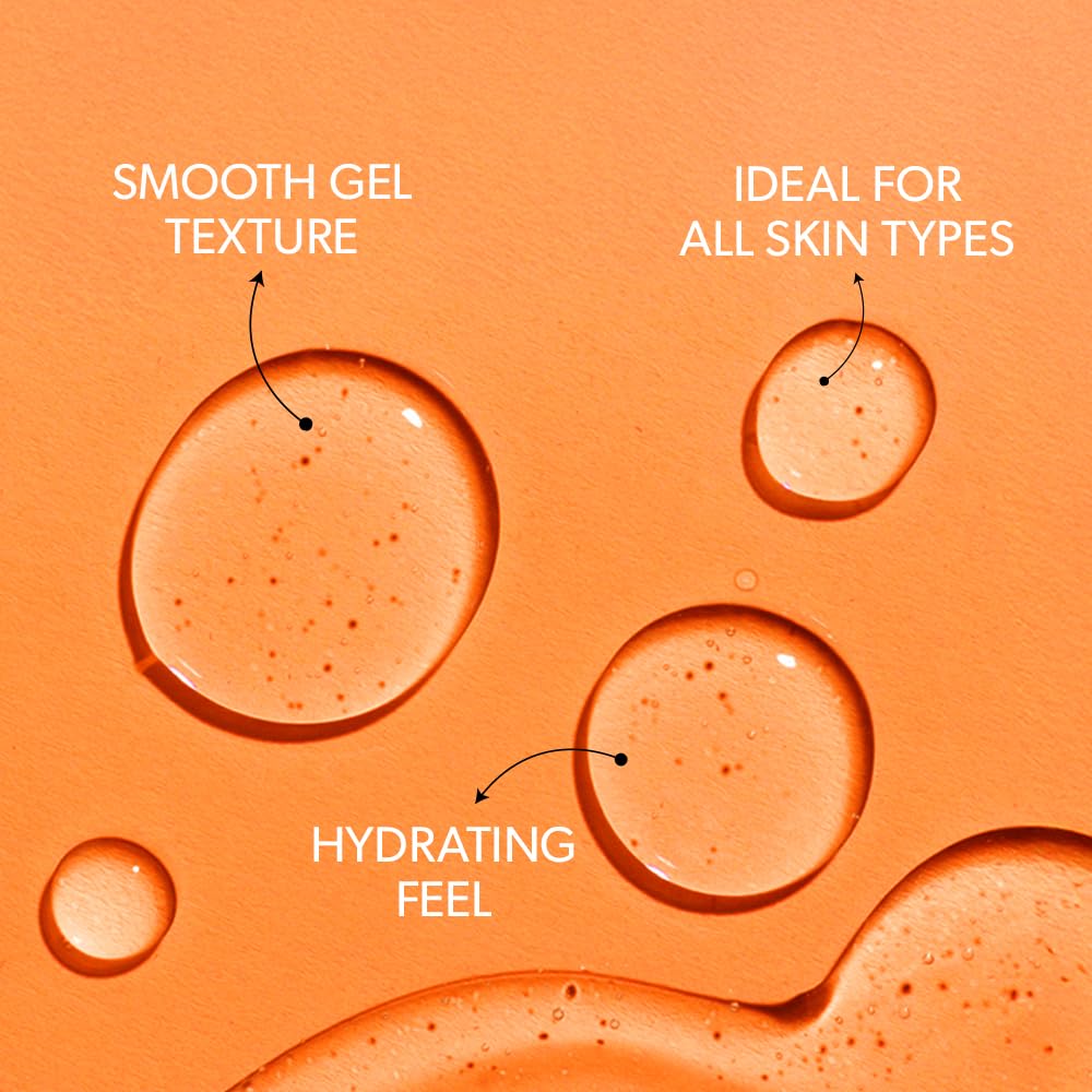 Twasa Vitamin C Serum Face Wash For Skin Brightening, Even Skin Tone & Reduce Dark Circles with Niacinamide & Orange Beads | Paraben & SLS Free(100 ml)