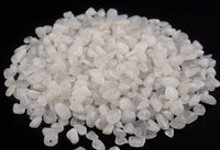 Natural Chip Stone Beads Alabaster 5-8mm About 400 Pieces Irregular Gemstones Healing Crystal Loose Rocks Bead Hole Drilled DIY for Bracelet Jewelry Making Crafting (5-8mm, Alabaster)