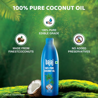 Bajaj 100% Pure Coconut Oil 600 ml