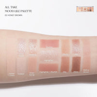 Peripera ALL TAKE MOOD LIKE PALETTE (03 HONEY BROWN (HONEY K-OOKIE))