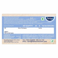 Tetley Earl Grey, Flavoured Black Tea, Rich Assam Blend, 50 Tea Bags, 100Gm (2 X 50 Gm)