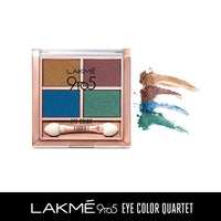 Lakmé 9 to 5 Eye Color Quartet Eye Shadow, Royal Peacock, 7 g