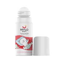 Mylo Baby Tummy Roll On (40ml) | Made Safe Certified | with Hing & Saunf | Relieves Gas & Colic | Reduces Acid Reflux