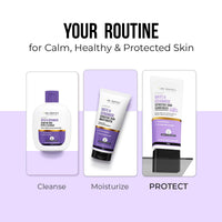 Dr. Sheth's Oats & Ceramide Sunscreen | SPF 50+ PA++++ | Oil-Free Sunscreen For Sensitive Skin | Lightweight & No White Cast | Strengthens Skin Barrier | Sun Protection From UVA/B/IR Rays | Men & Women | 50 g