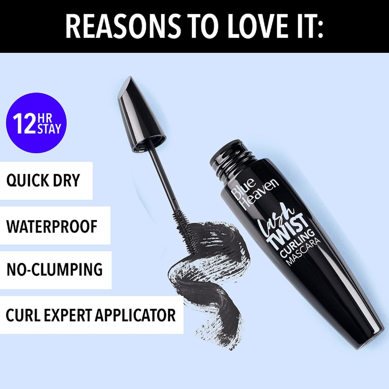 Blue Heaven Matte Love Mini Lipsticks & Lash Twist Mascara Combo, Pack Of 1