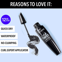 Blue Heaven Lash Twist Mascara, Black, 12 ml & Blue Heaven Hyperstay Weightless Liquid Matte| Lipstick For Women| Mystic Maroon-05, 6 ml