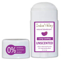 INDUS VALLEY Unscented Daily use Deodrant Stick with Long Lasting for Unisex, 50g