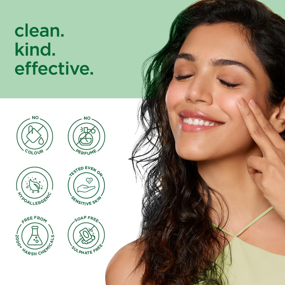 simple Active Skin Barrier Care Replenishing Cream Face Cleanser 150Ml For Dry, Sensitive Skin, With 11% Ceramide Boosters, Hyaluronic Acid & Glycerin |For Women & Men