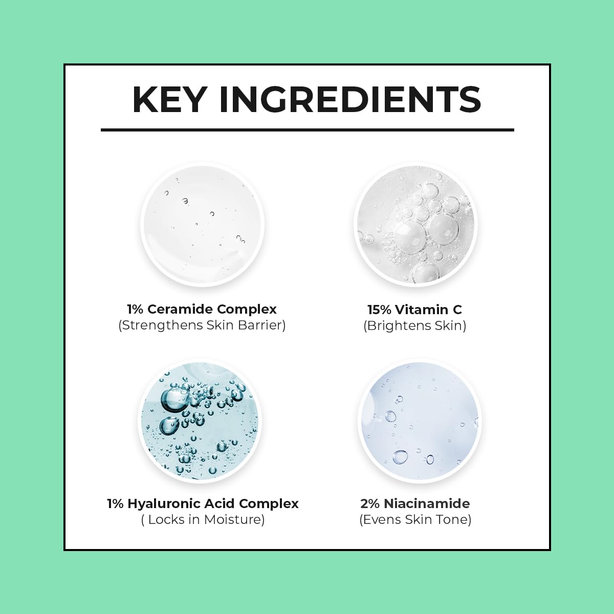 Dr. Sheth's Non-Irritating Ceramide & 15% Vitamin C Ampoule Serum| Reduces Dullness & Dark Spots| Brightens & Repairs Skin Barrier |For Advance Users| 99% Pure Grade Vitamin C |All Skin Types |30 ml