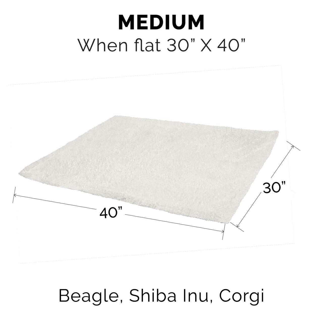 Furhaven Waterproof & Self-Warming Throw Blanket for Dogs & Indoor Cats, Washable & Reflects Body Heat - Soft-Edged Terry & Sherpa Dog Blanket - Dove, Medium Blanket - Soft Edged Terry & Sherpa (Dove) Self-Warming & Waterproof