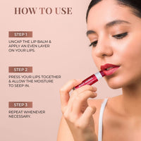 Just Herbs Tinted Lip Balm for Men and Women with SPF 20+ for Dark Lips to Lighten 4 g (Coffee)