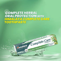 Himalaya Complete Care 300g (150g x 2, Pack of 2) Toothpaste | For Healthy Gums & Strong Teeth | With Neem, Miswak & Triphala & Himalaya Wellness Foot Care Cream, 50gm | Moisturizes and Soothes Feet