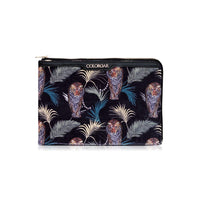 Colorbar Safari Small Flat Pouch II Large Main Compartment with Flexible Strap to Securely Hold Documents/Device II Outer Material Velvet Polyester II Inner Material Polyester