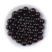 Natural Stone Beads 8mm Garnet Gemstone Round Loose Beads Crystal Energy Stone Healing Power for Jewelry Making DIY,1 Strand 15