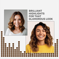 Streax Mini Highlight Kit, Cappuccino Brown, Brown Hair Colour I For Women | Rich, Vibrant, Easy To Use, Diy Application, 75 Gram, 1 Count