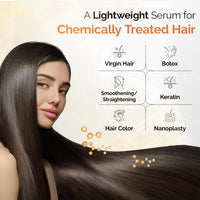 Streax Professional BotBrazil Acai Oil Serum,100ml for Chemically Treated Hair- Keratin, Botox, Nanoplasty, & Smoothening which helps to control frizzy hair, dry hair |Hair serum for Women & Men