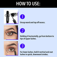 Blue Heaven 10X Volumising Mascara | Waterproof & Smudge Proof | Light Weight Formula | Long Lasting Mascara for Women | Stays Upto 12 Hrs | 8ml