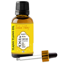 Indus Valley 100% Pure Natural & Organic, Undiluted ylang ylang Essential Oil with Glass Dropper for Skin, Hair Care -15ml