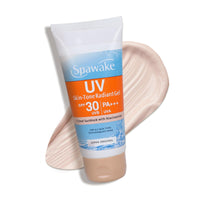 Spawake Sunscreen UV Tone Radiant Gel | SPF 30 PA+++ | Tinted & Non Greasy | Even Tone | For All Skin Tones | 45g