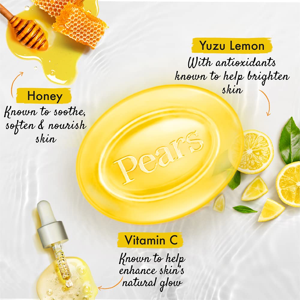 Pears Naturale Vitamin C Soap 4x125gm (Pack of 2)