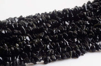 Natural Chip Stone Beads Black Obsidian Onyx 5-8mm About 400pieces Irregular Gemstones Healing Crystal Loose Bead Hole Drilled DIY for Bracelet Jewelry Making Crafting (5-8mm, Black Obsidian Onyx)